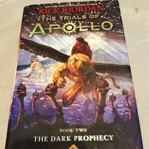 The Trials of Apollo, Book Two: The Dark Prophecy by Rick Riordan- book like new